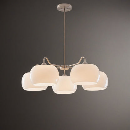 Persimmon Electrolytic Chandelier