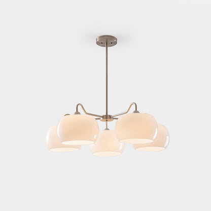 Persimmon Electrolytic Chandelier