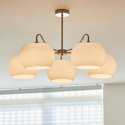 Persimmon Electrolytic Chandelier