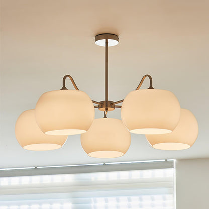 Persimmon Electrolytic Chandelier