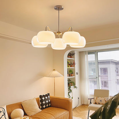 Persimmon Electrolytic Chandelier