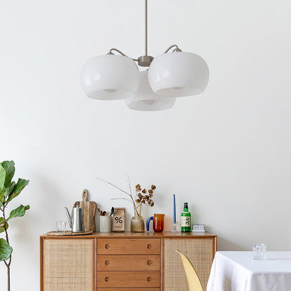 Persimmon Electrolytic Chandelier