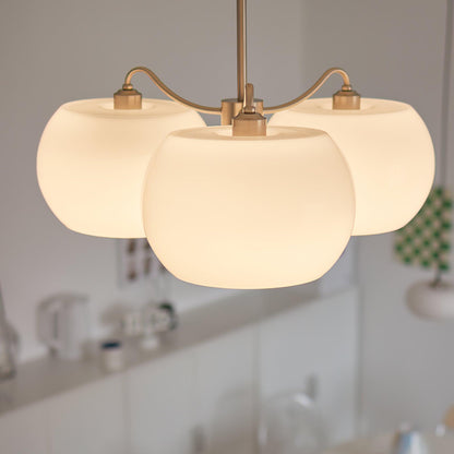 Persimmon Electrolytic Chandelier