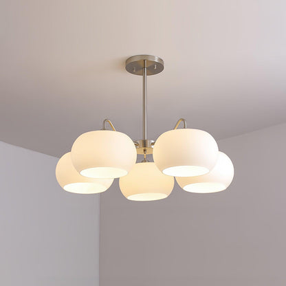 Persimmon Electrolytic Chandelier