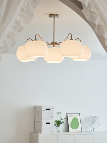 Persimmon Electrolytic Chandelier