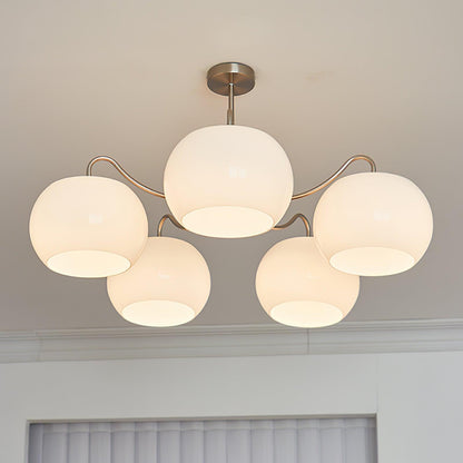Persimmon Electrolytic Chandelier