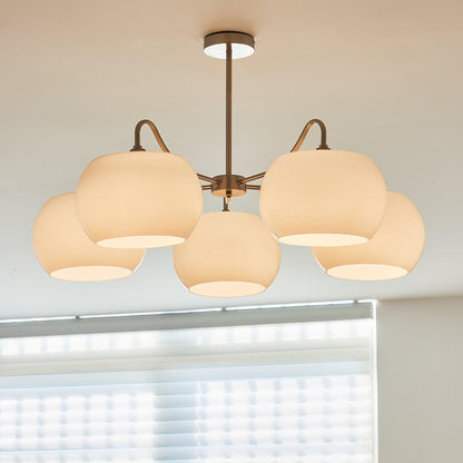 Persimmon Electrolytic Chandelier