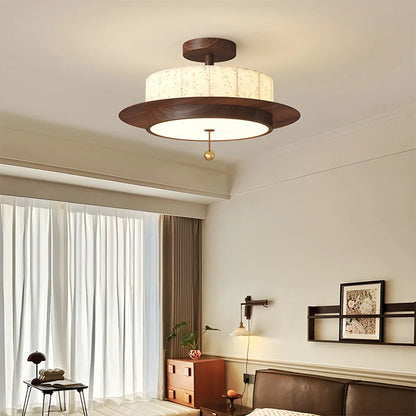 Modern Wooden Elegant Ceiling Lamp