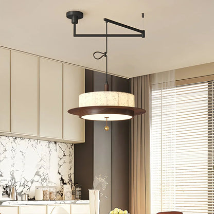 Modern Wooden Elegant Ceiling Lamp