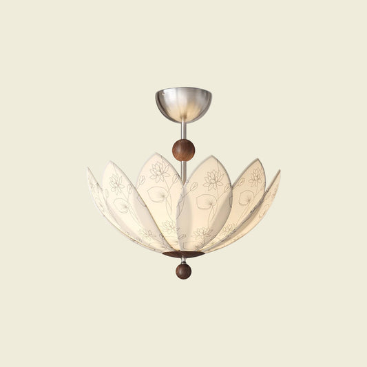 French Top Print Chandelier