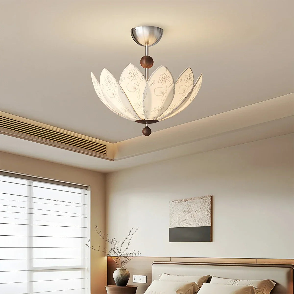 French Top Print Chandelier