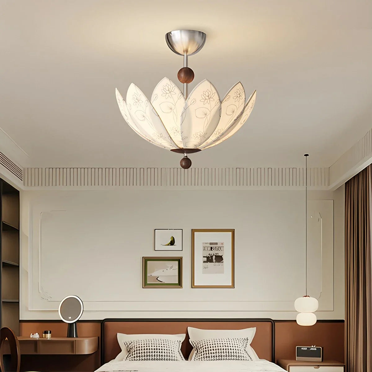 French Top Print Chandelier