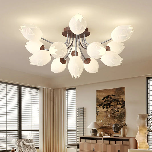Floral Living Room Ceiling Lamp
