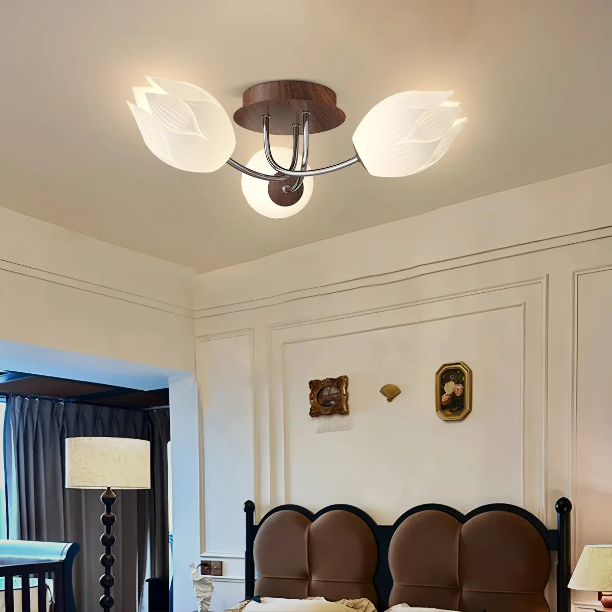 Floral Living Room Ceiling Lamp