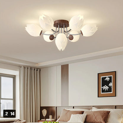 Floral Living Room Ceiling Lamp