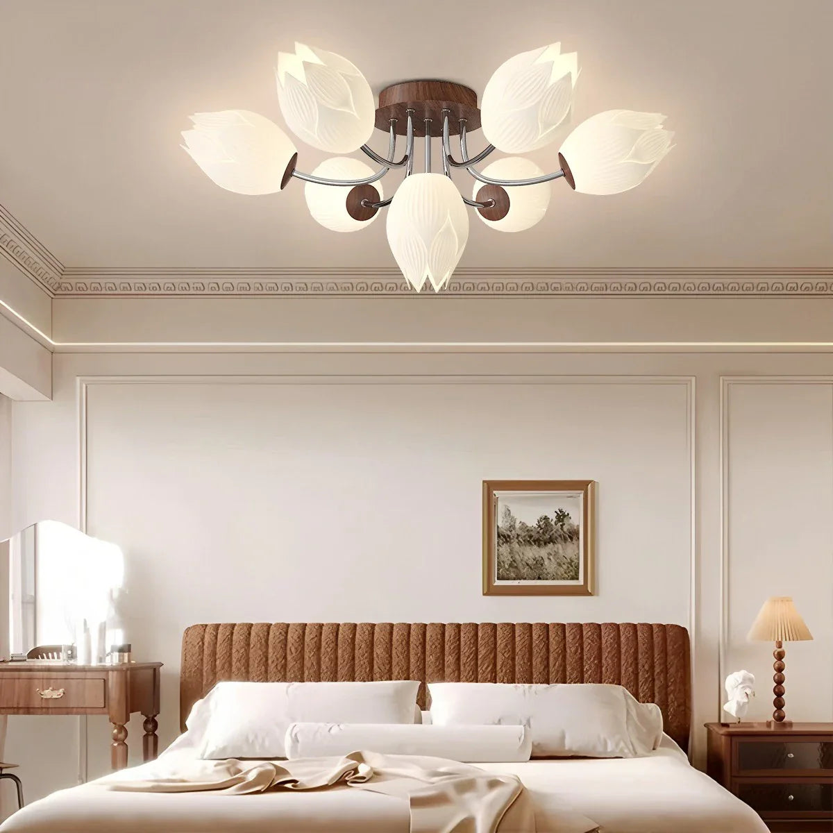 Floral Living Room Ceiling Lamp