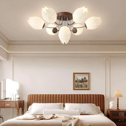 Floral Living Room Ceiling Lamp
