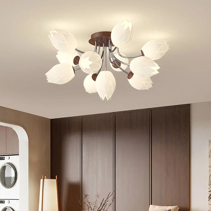 Floral Living Room Ceiling Lamp