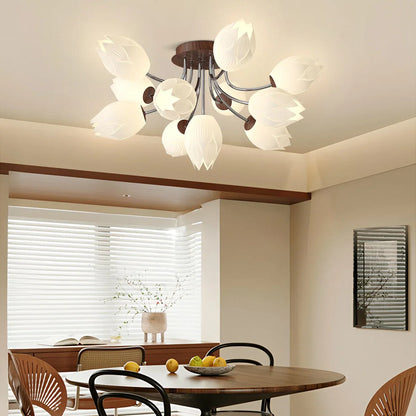 Floral Living Room Ceiling Lamp