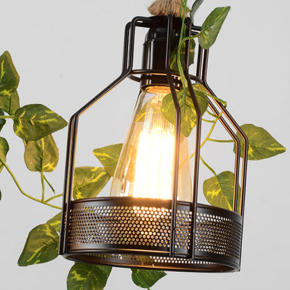 Rustic Wooden Pendant Light Chandelier