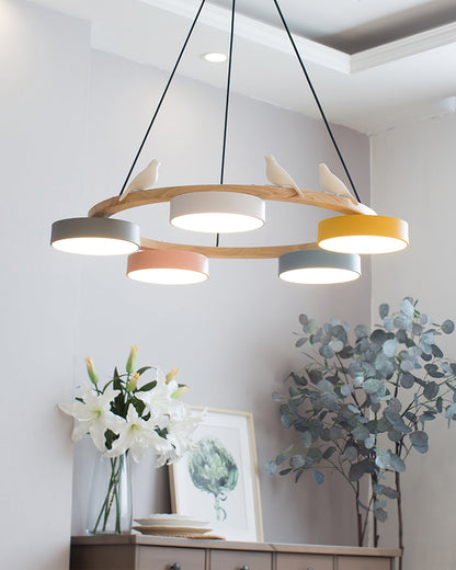 Bird-Shaped Pendant Light