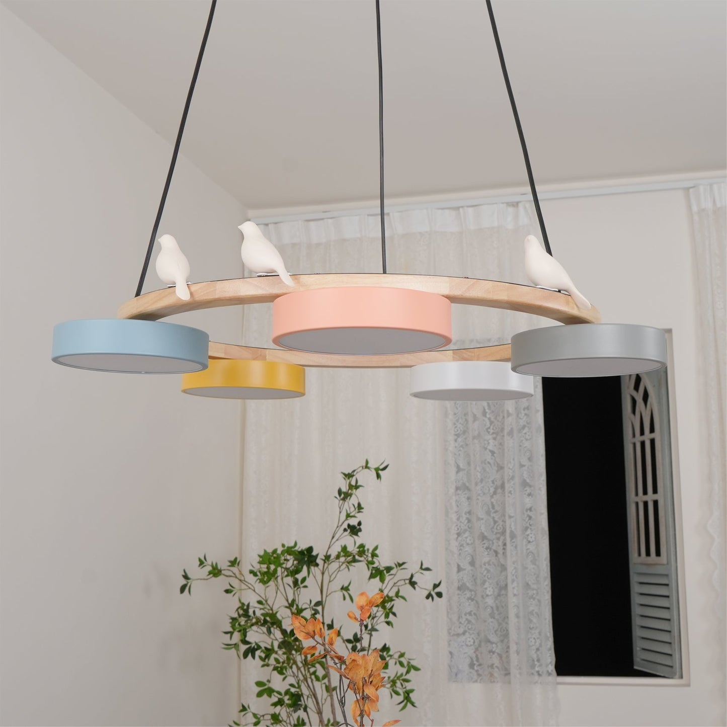 Bird-Shaped Pendant Light