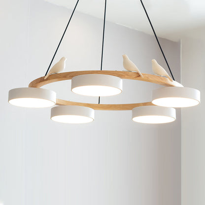 Bird-Shaped Pendant Light