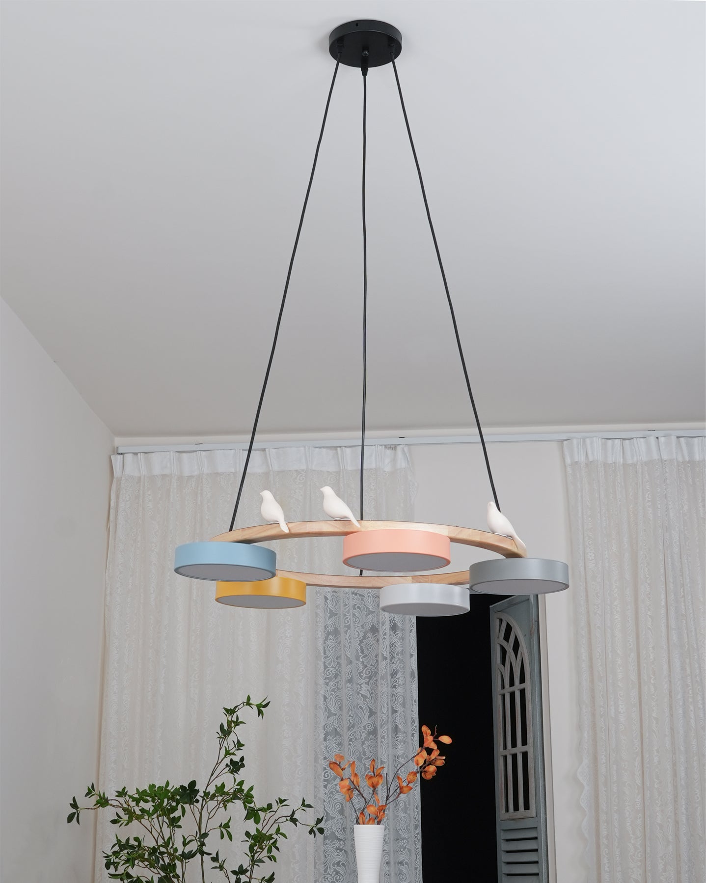 Bird-Shaped Pendant Light