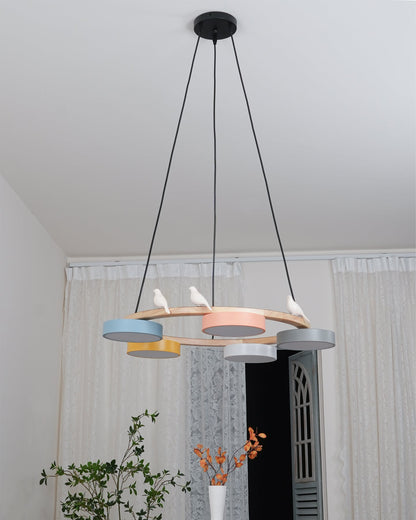 Bird-Shaped Pendant Light