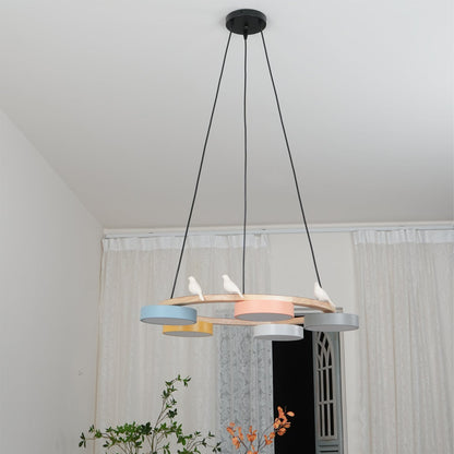Bird-Shaped Pendant Light