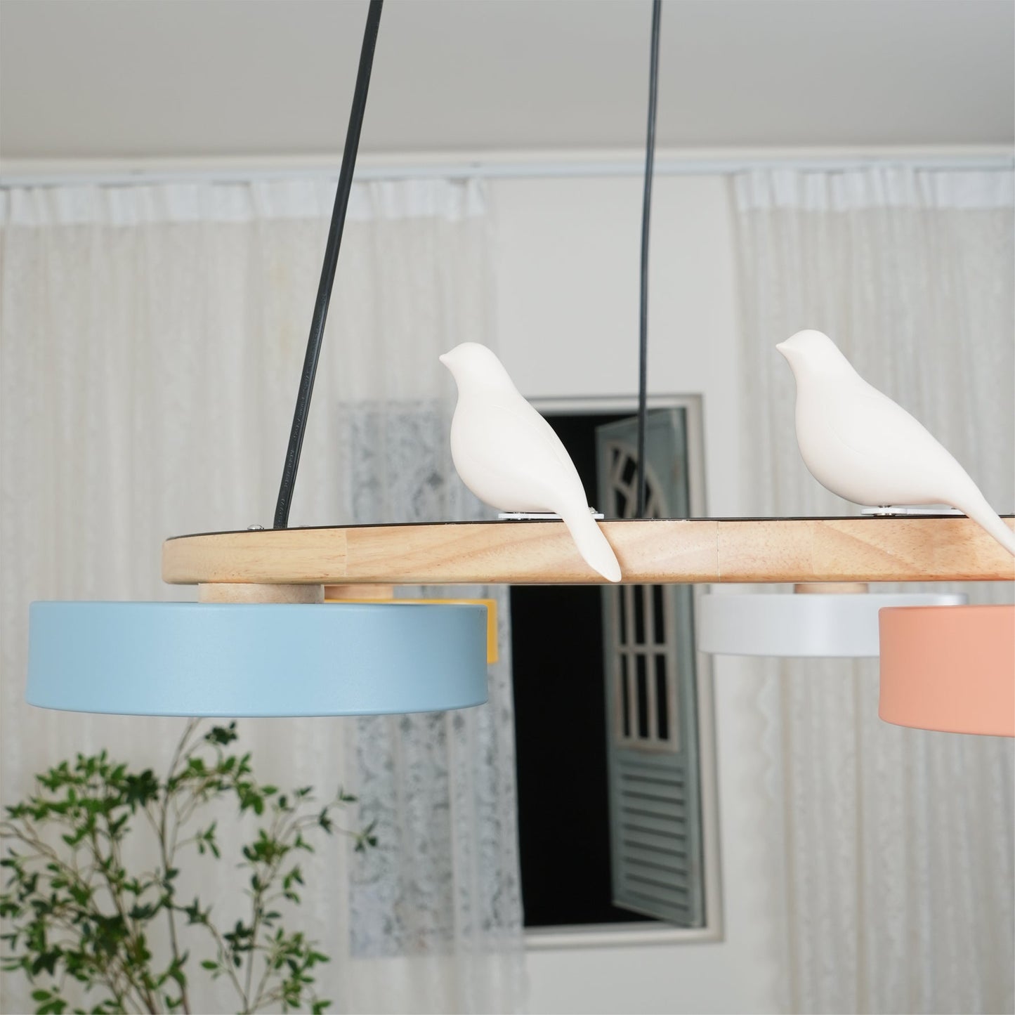 Bird-Shaped Pendant Light