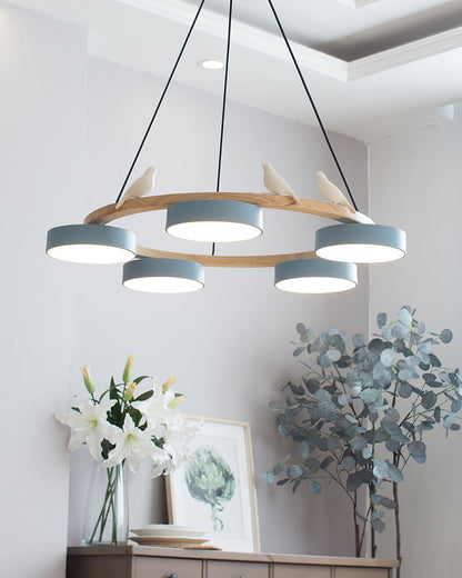 Bird-Shaped Pendant Light