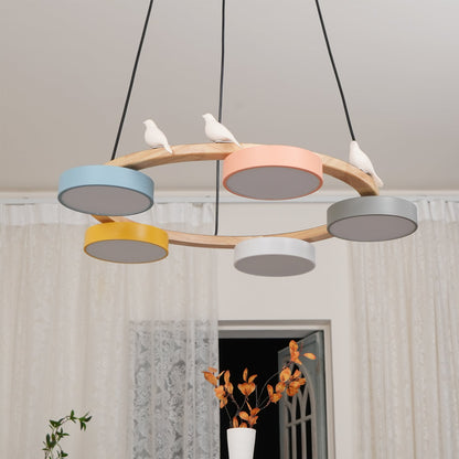 Bird-Shaped Pendant Light