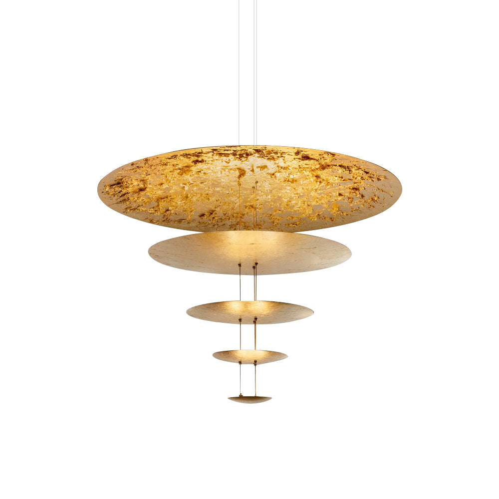 Italian Gold Leaf Chandelier