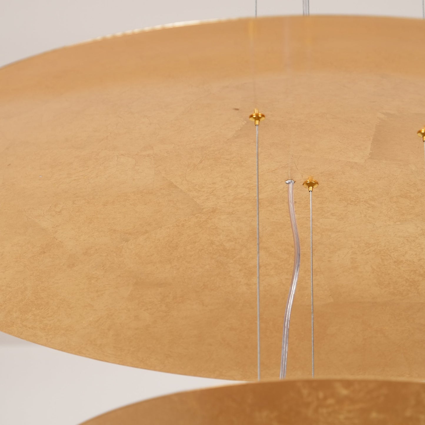 Italian Gold Leaf Chandelier