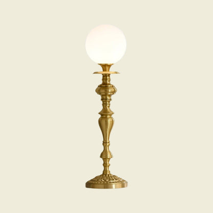 Brass Torch Table Lamp