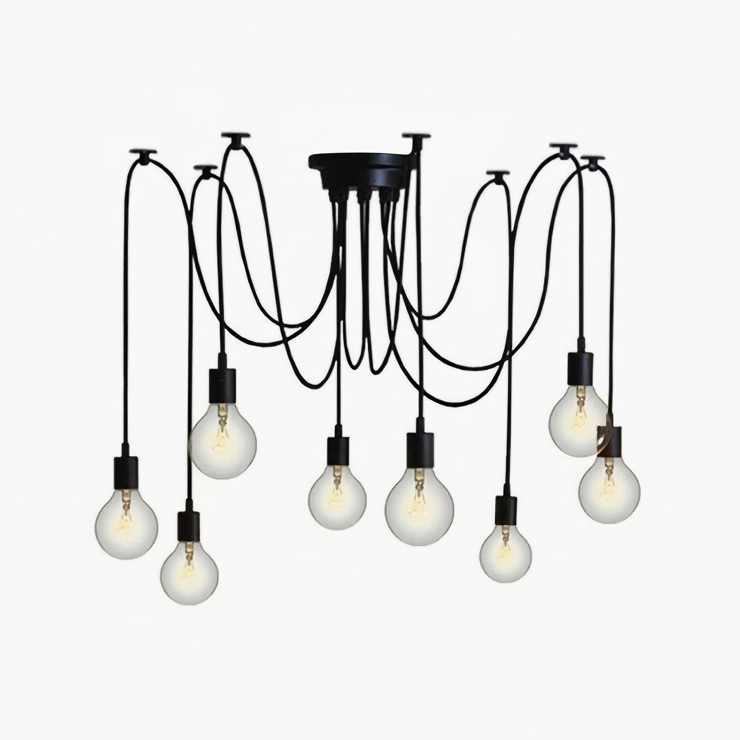 Long-Line Spider Web Chandelier