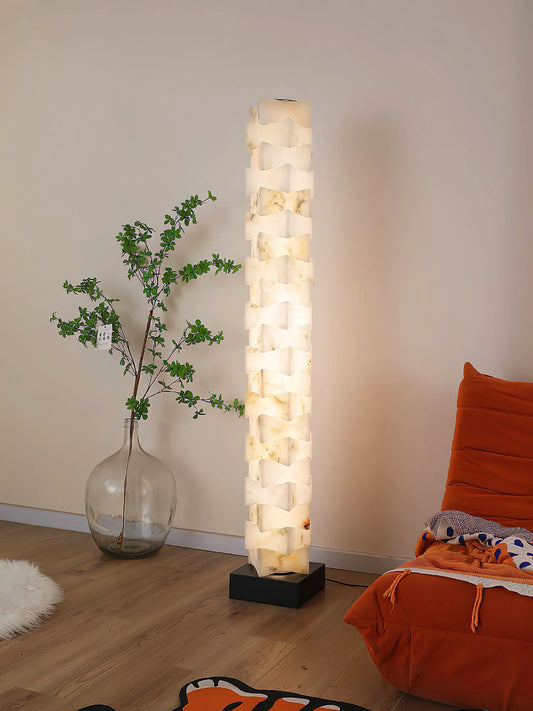Spanish Marble Living Room Floor Lamp