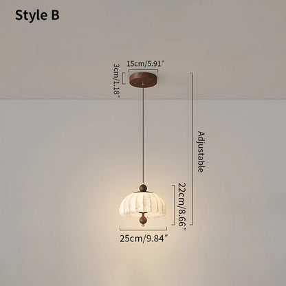 Simple and Elegant Ceiling Lamp in the Corridor