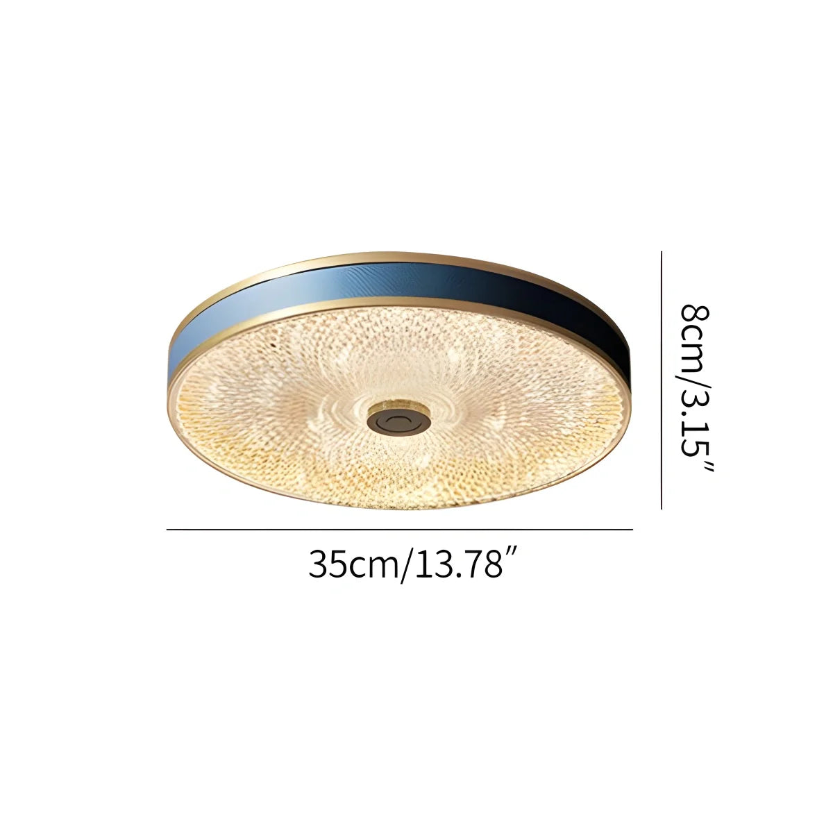 Modern Crystal Glass Ceiling Lamp