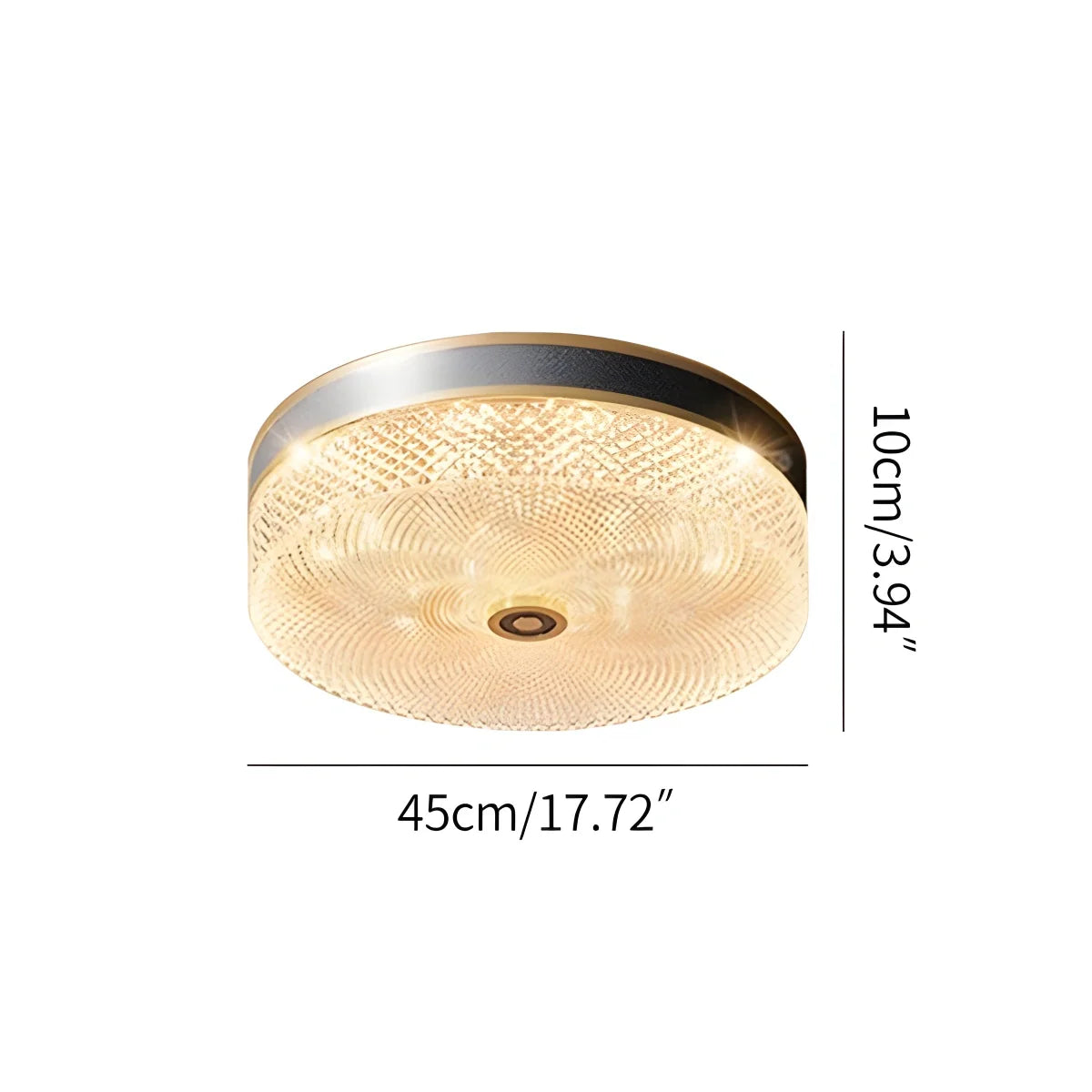 Modern Crystal Glass Ceiling Lamp