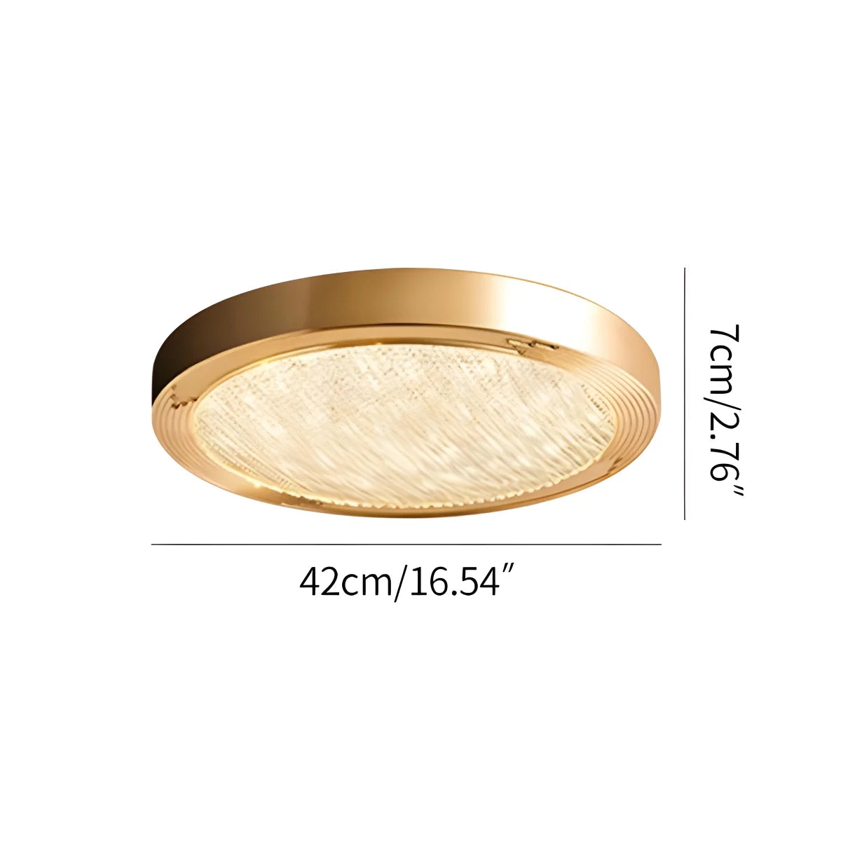 Modern Crystal Glass Ceiling Lamp