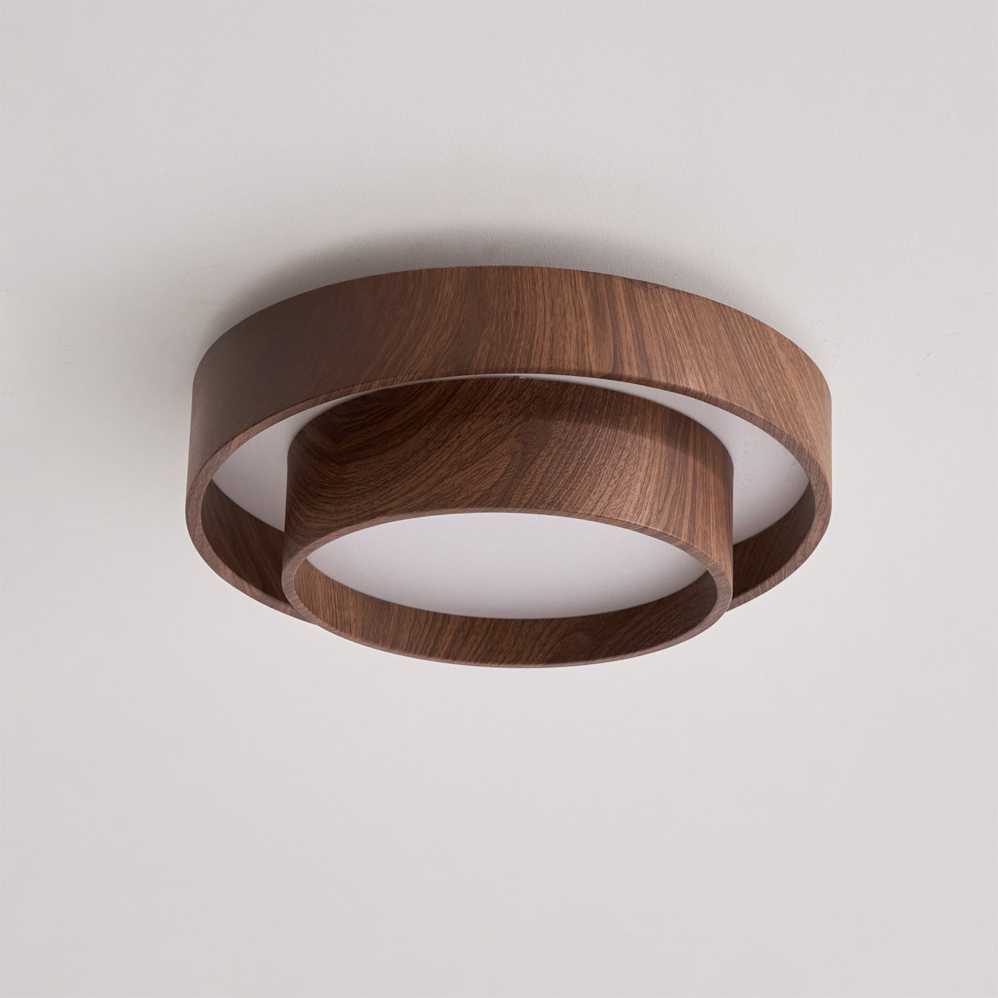 Full Moon Wooden Ceiling Light
