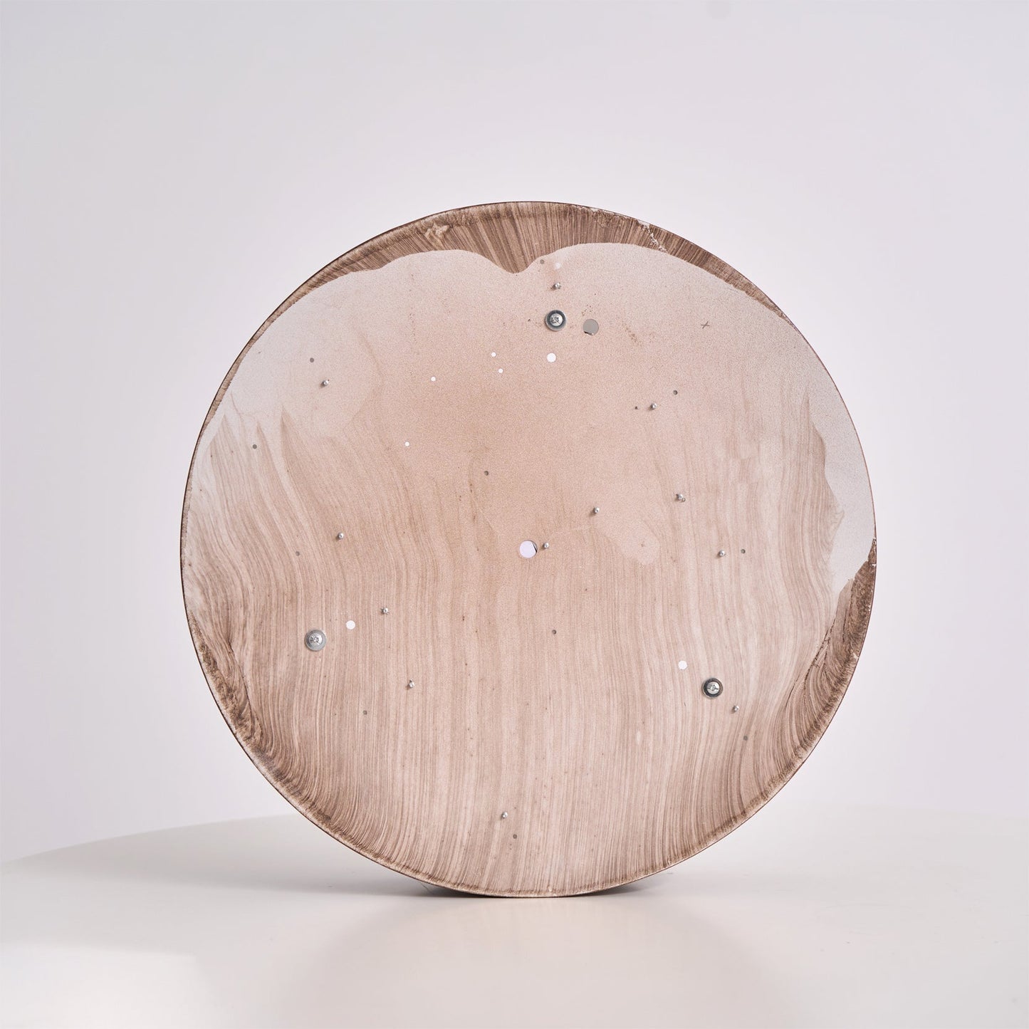 Full Moon Wooden Ceiling Light