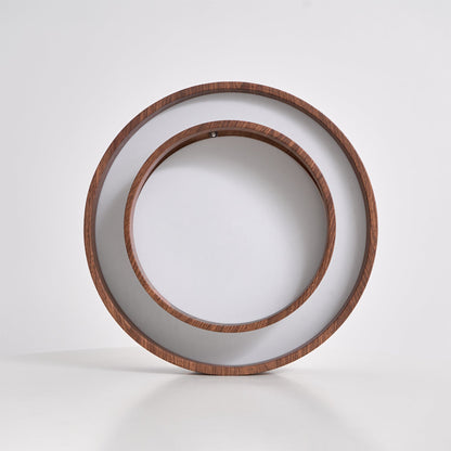 Full Moon Wooden Ceiling Light