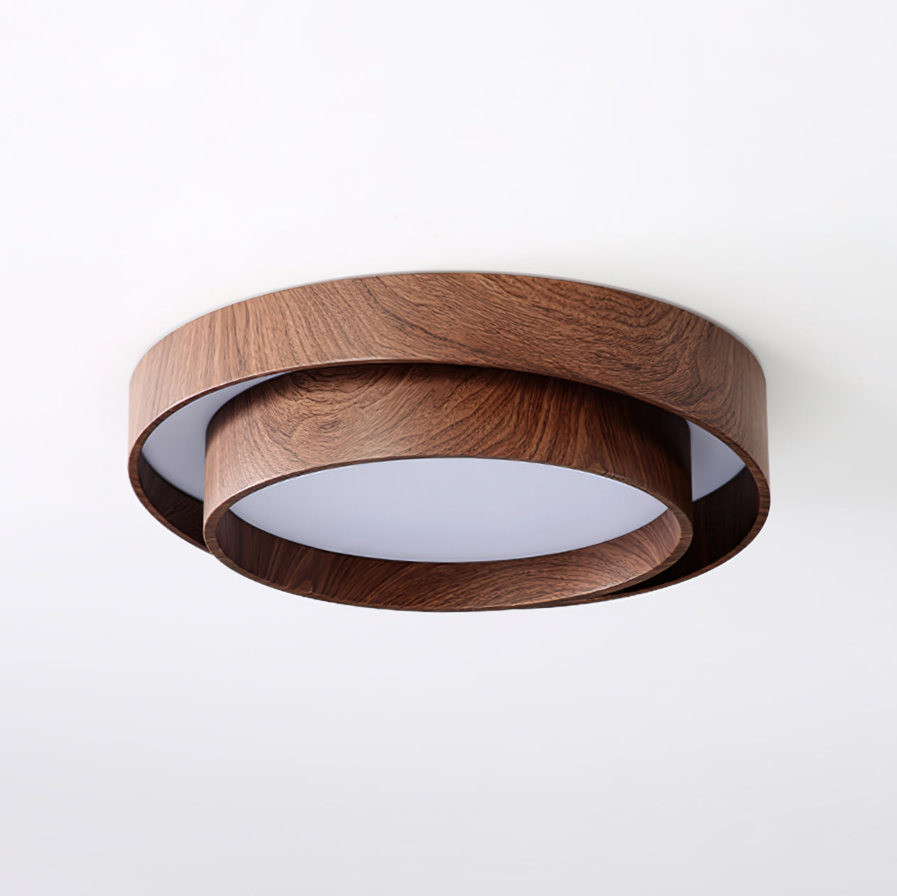 Full Moon Wooden Ceiling Light