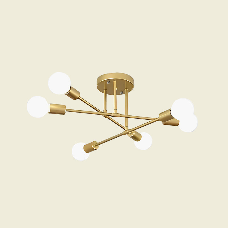 Modern Line Combination Ceiling Lamp