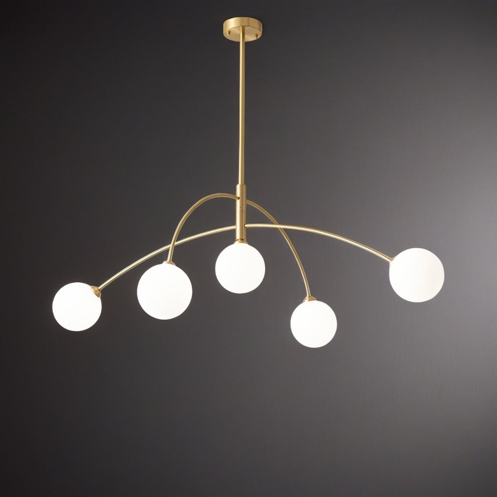 Simple and Fresh Garland Chandelier