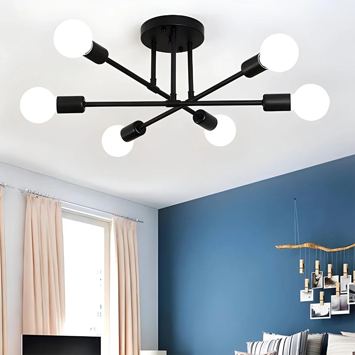 Modern Line Combination Ceiling Lamp
