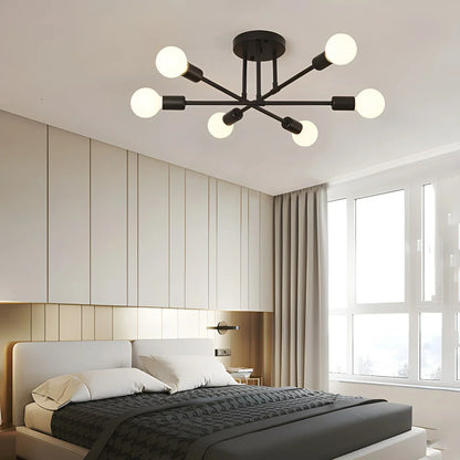 Modern Line Combination Ceiling Lamp